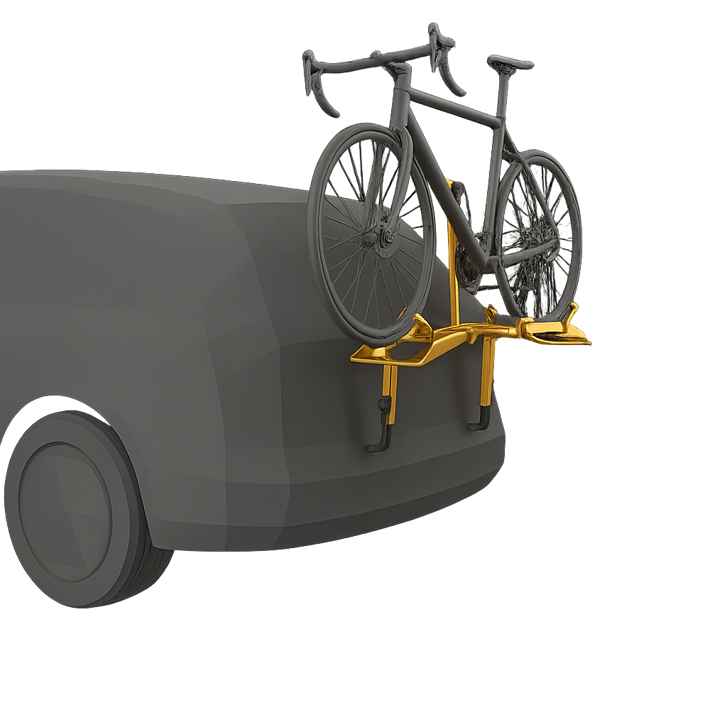 Fahrradträger für die Heckklappe