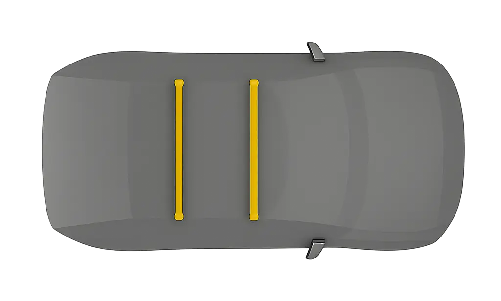 THULE Dachträger auf Auto in Berlin mieten